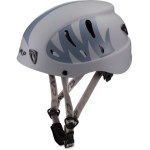 A climbing helmet